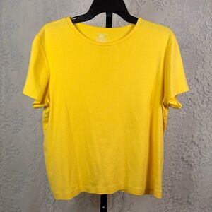 Jones New York Sport Vibrant Yellow Tee